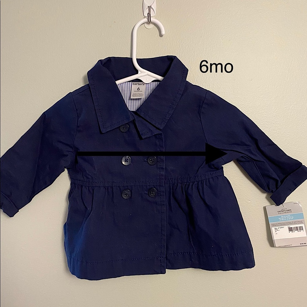 6mo Girls spring jacket